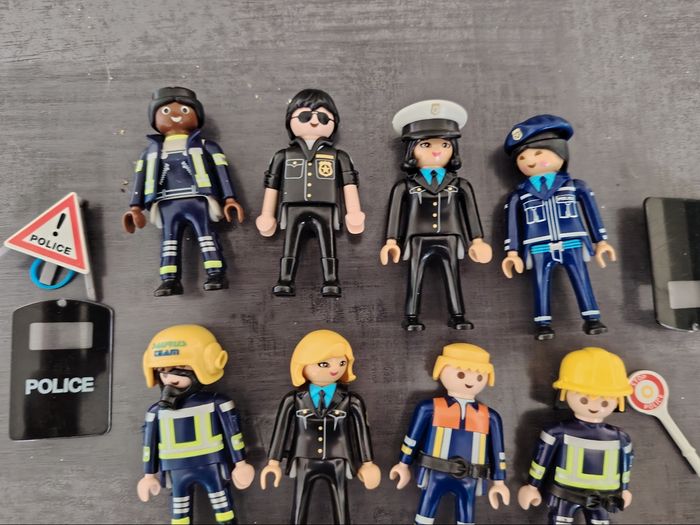 Lot playmobil police pompiers - photo numéro 3