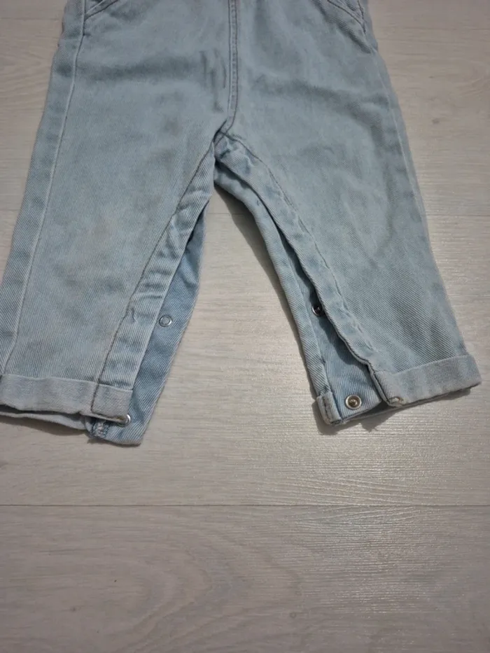 Salopette pantalon bleu clair - photo numéro 2