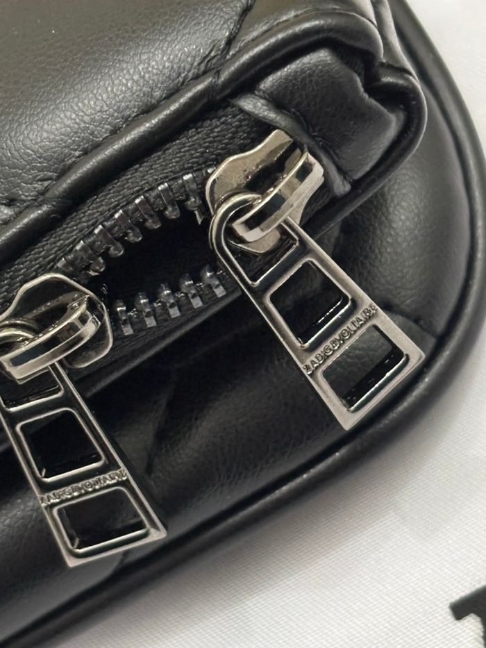 Sac Pochette Zadig et voltaire Nano Rock matelassé noir - photo numéro 5