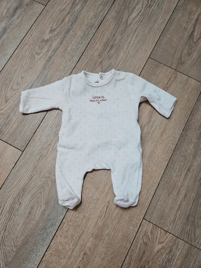 Lot 3 pyjamas velours - photo numéro 2