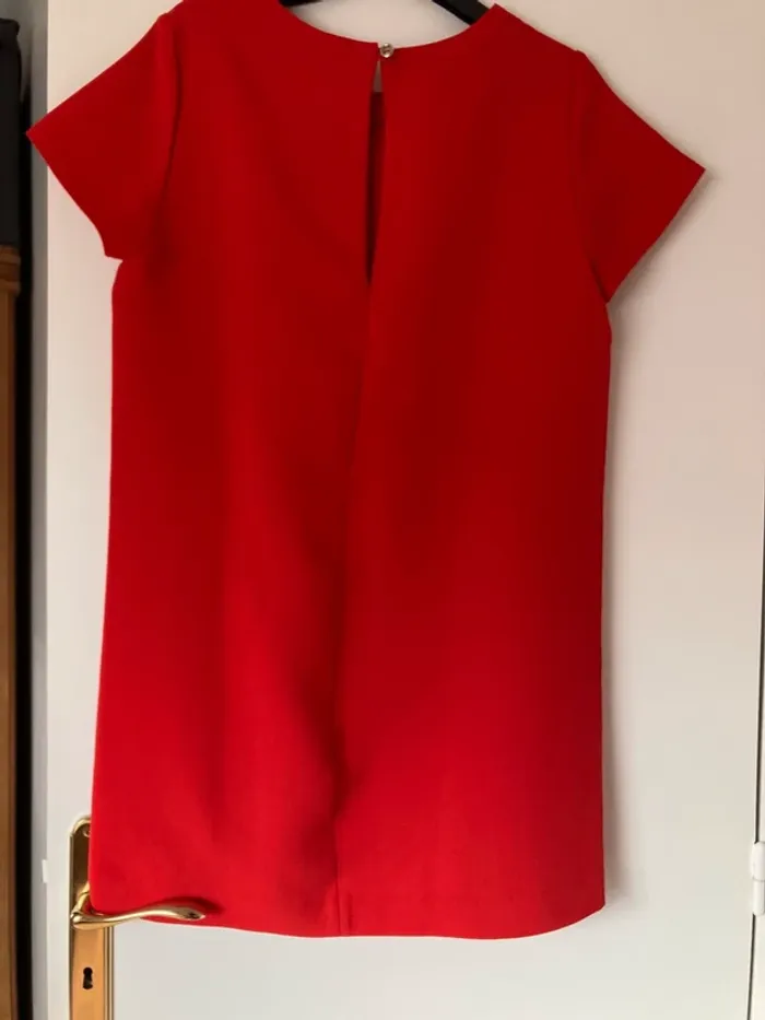 Robe droite rouge Acanthe taille 3 - photo numéro 7