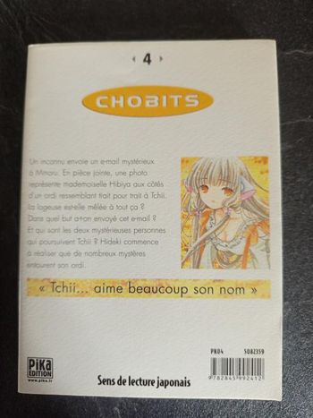 Manga - Chobits - Tome 4