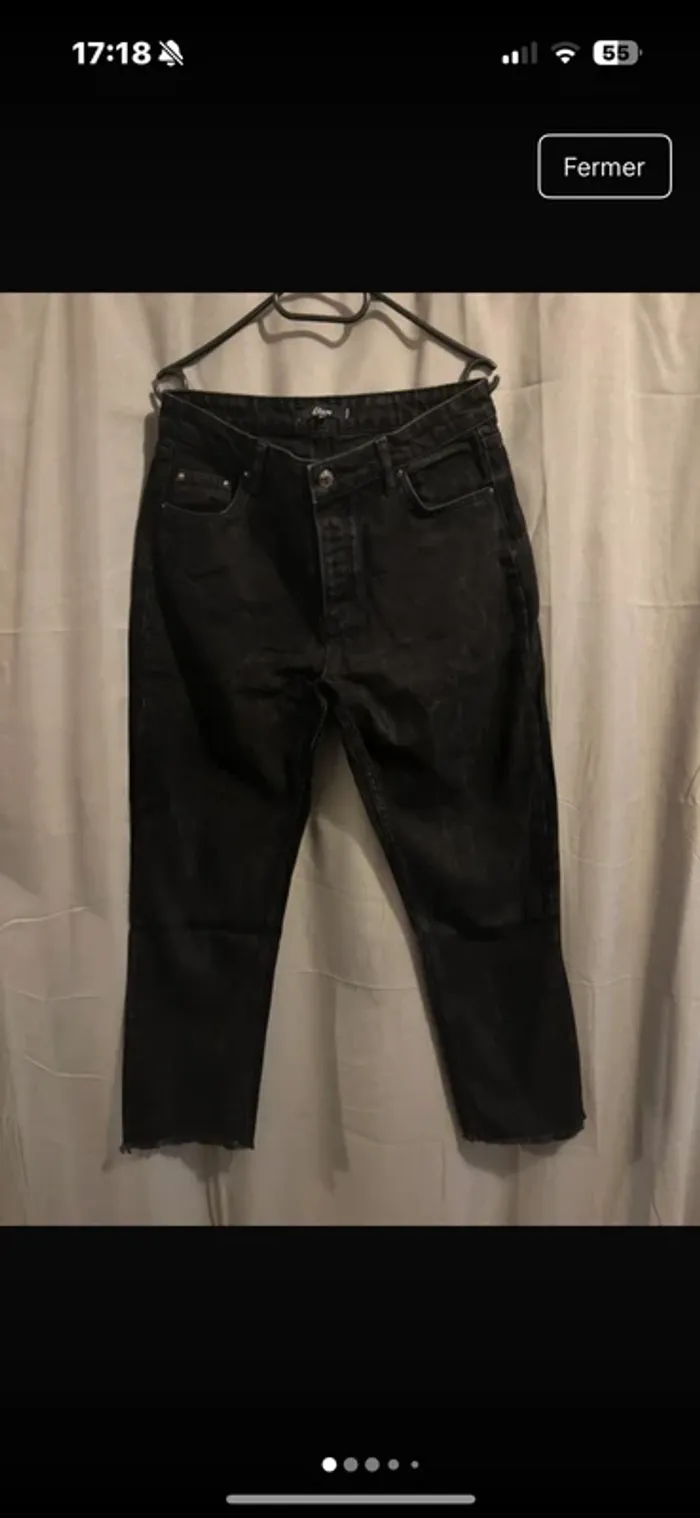 Jeans droit etam 42
