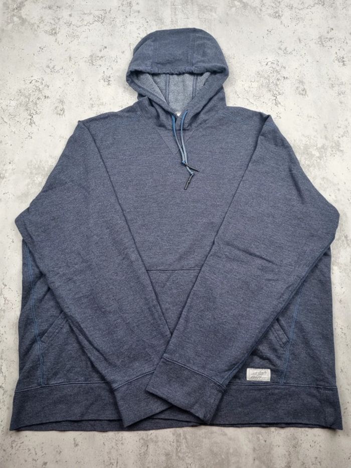 Sweat capuche Eddie Bauer bleu gris XL Hommes (mesures en photos) - photo numéro 3