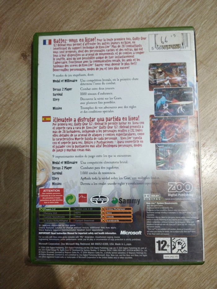 Guilty gear x2 Xbox - photo numéro 2