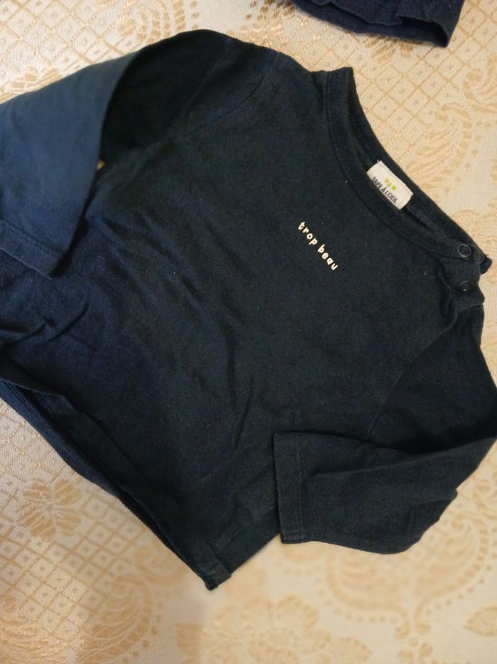 Lot de 7 haut a manche longue bébé garçon - photo numéro 3