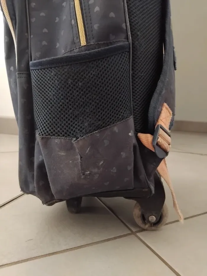 Cartable à roulettes fille - photo numéro 4