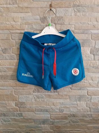 Short bleu UEFA 6A