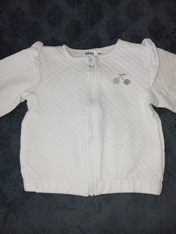 Gilet a zip 24 mois