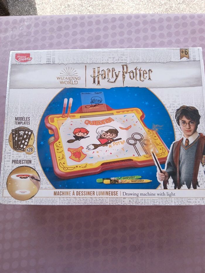 Machine a dessiner lumineuse harry potter