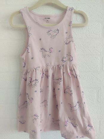Robe rose licorne Kiabi