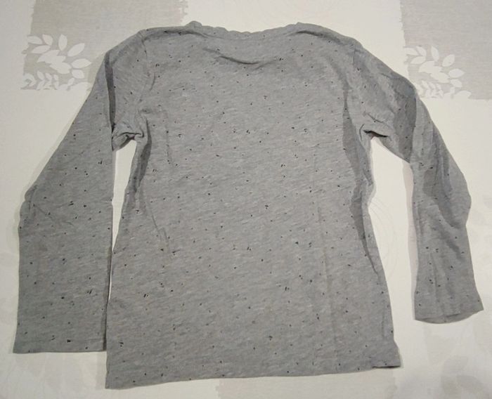 T-shirt manches longues gris T: 8 ans - photo numéro 6