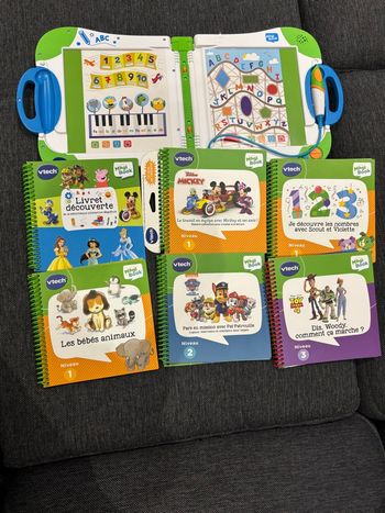 Magibook de Vtech avec 6 jeux