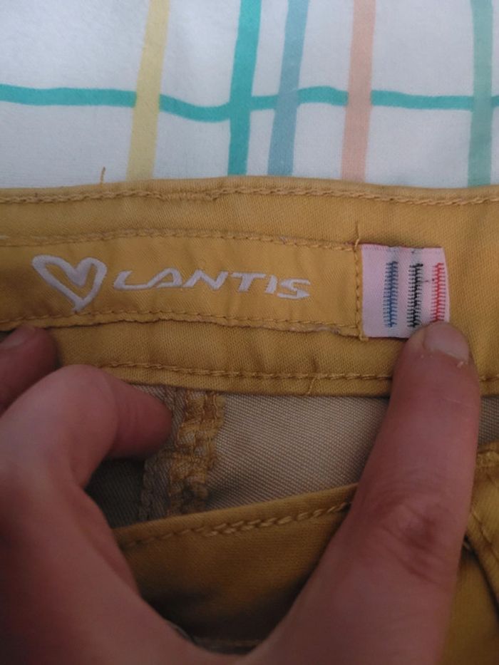 Pantalon jaune moutarde, taille M - photo numéro 6