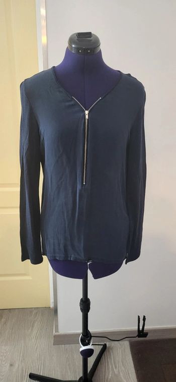 Blouse bleu marine taille M