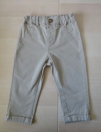 Pantalon chino beige Kiabi 12 mois