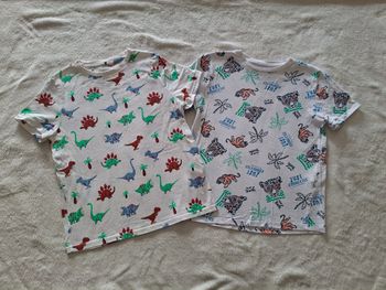 Lot t shirt motif 10 ans 