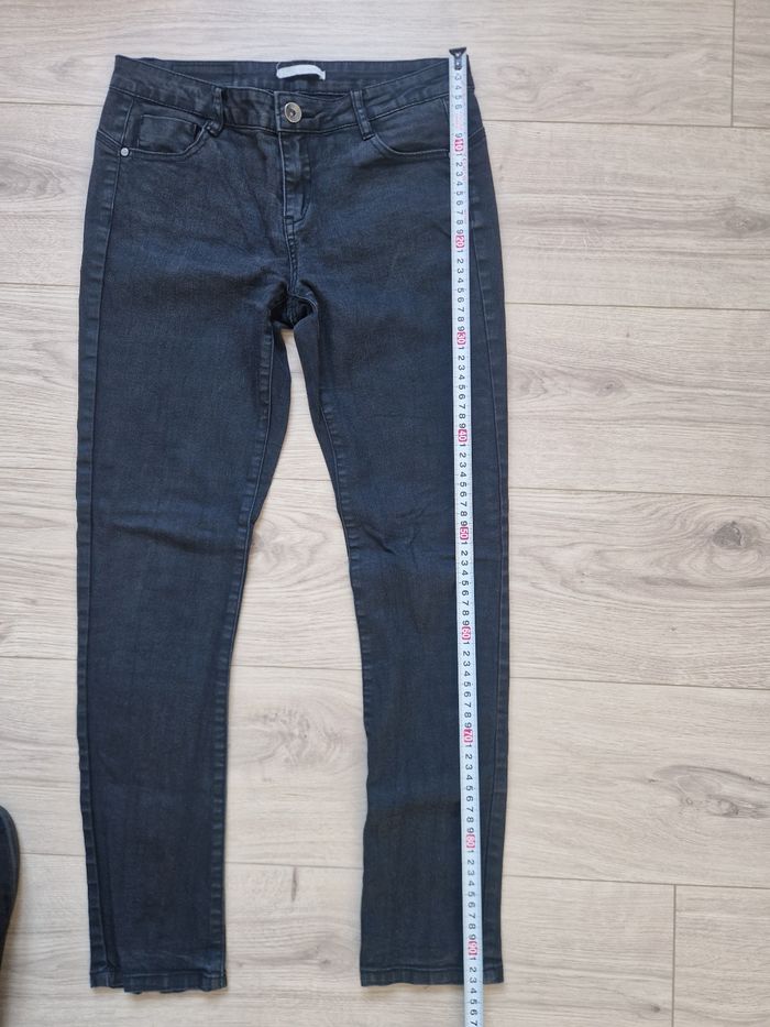 Jean femme noir LPB Woman taille 38 - photo numéro 6