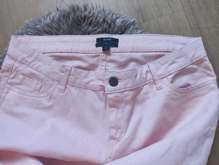 Pantalon slim rose - photo numéro 3