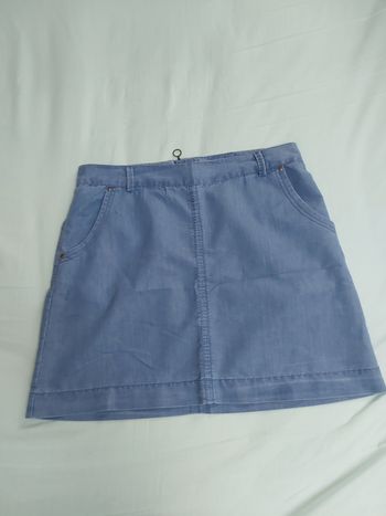 Mini-jupe denim