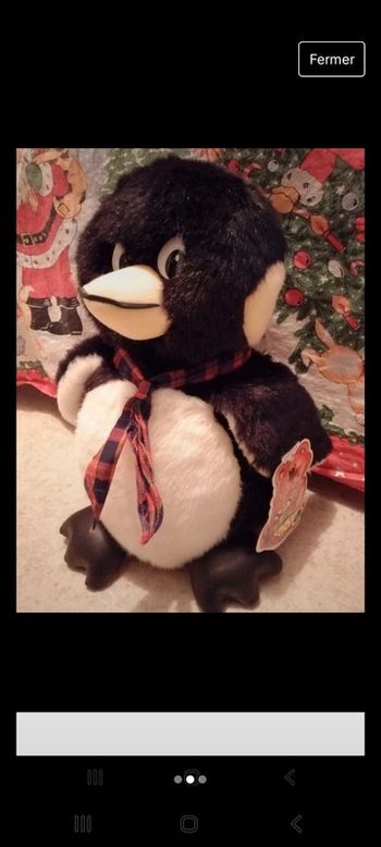 Peluche pingouin