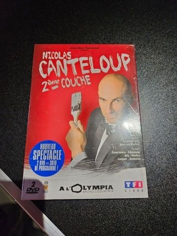 Dvd Nicolas Canteloup 2ème couche encore sous blister