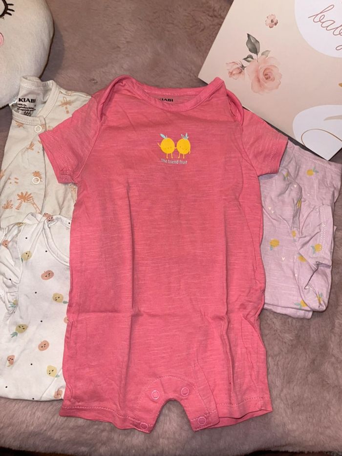 Lot de 5 pyjama Combishort 6m - photo numéro 4