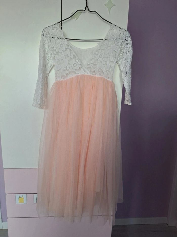 Robe cérémonie mariage baptême 5-6 ans La panoplie des petits et des mamans - photo numéro 4