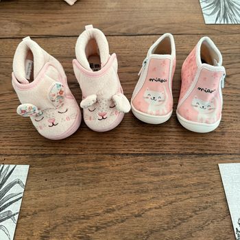 Chausson bébé taille 20