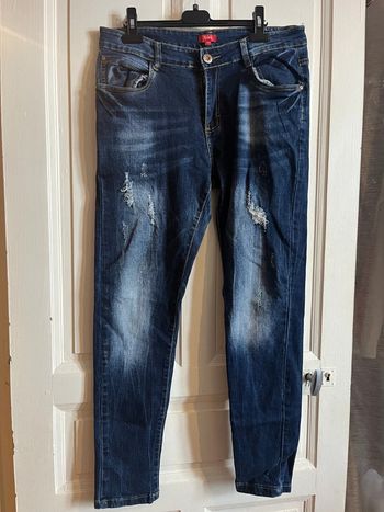 Jeans tissaia délavé taille 38