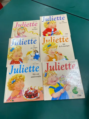 Lot de 6 livres Juliette