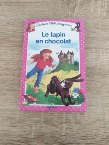 Livre le lapin en chocolat