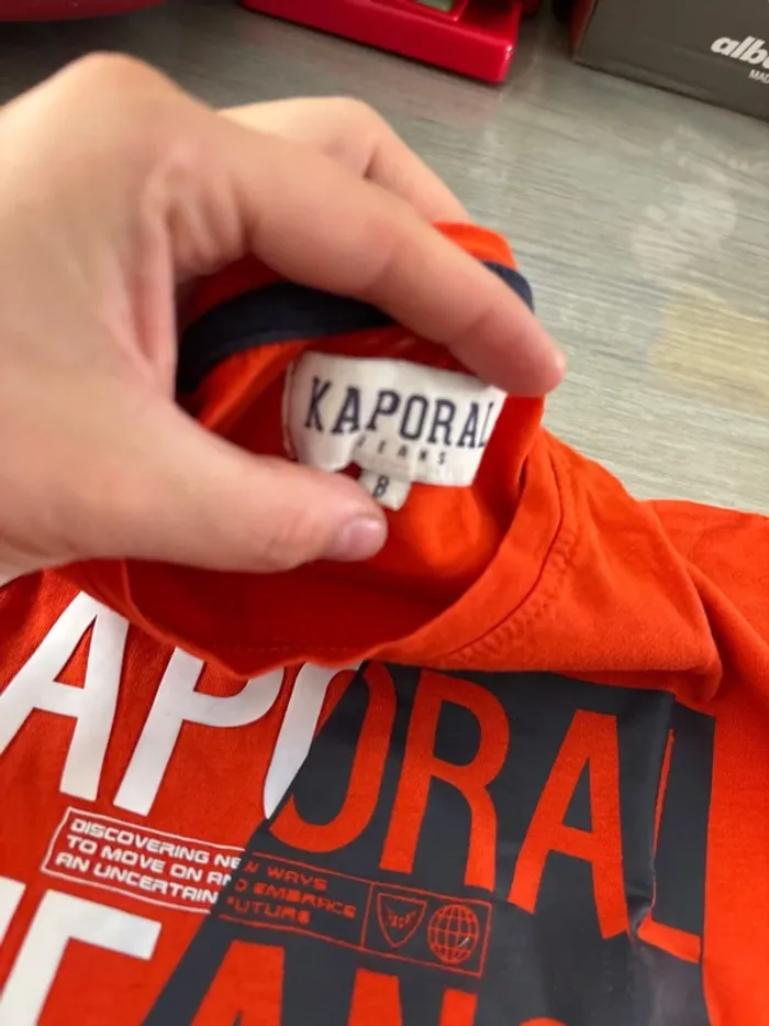 T shirt kaporal 8 ans - photo numéro 3