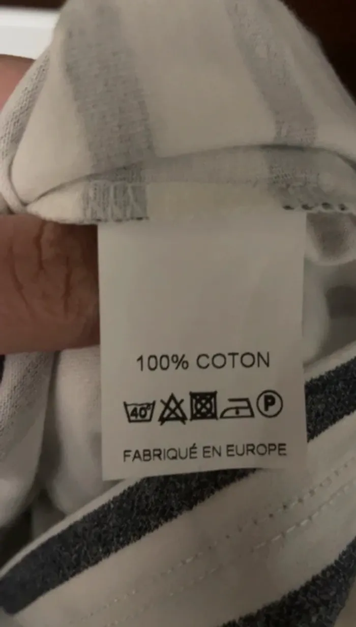 Marinière Hublot en coton, taille M neuf avec étiquette - photo numéro 7