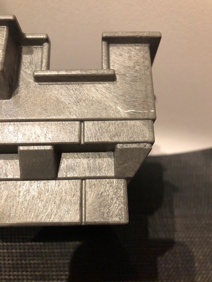 Playmobil haut de tour gris foncé château forteresse du dragon rouge 3269 - photo numéro 3