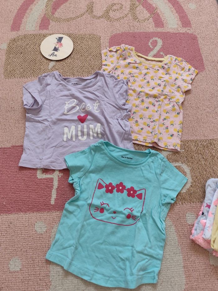 Lot t-shirts été 12 mois - photo numéro 3