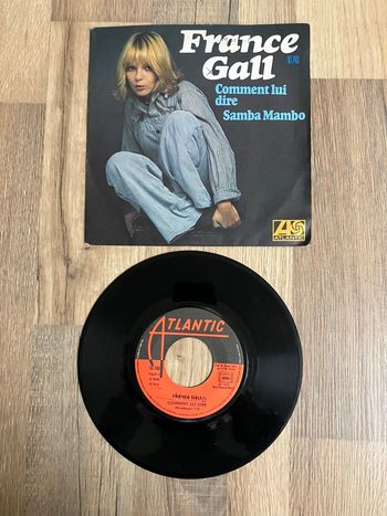 Vinyle 45 tours-France Gall-Comment lui dire