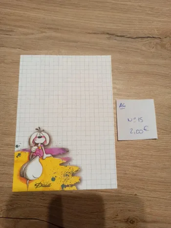 Feuille Diddl A6 15 2,00€