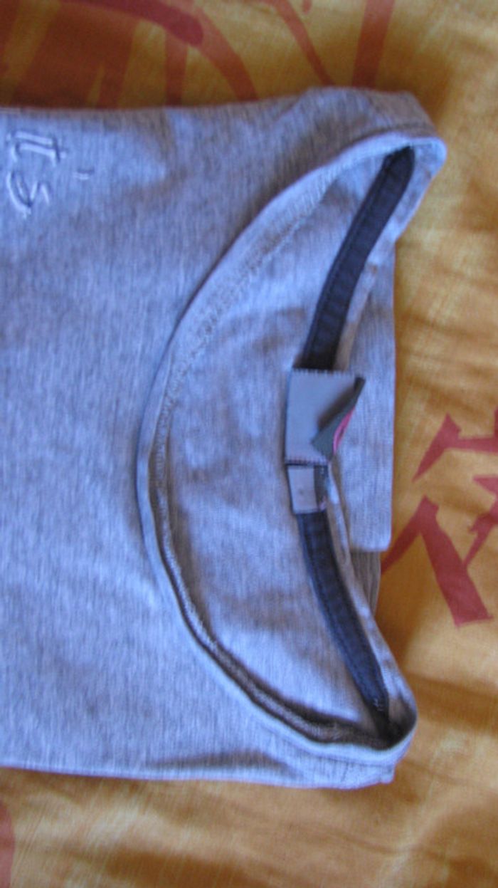 tee shirt gris 14ans - photo numéro 5