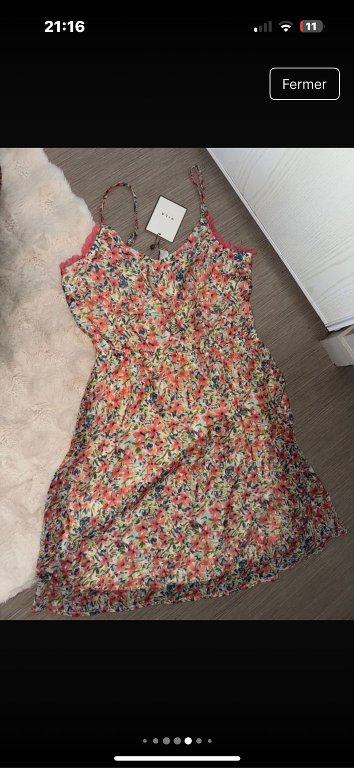 Lot deux robes neuve avec étiquette marque villa - photo numéro 8
