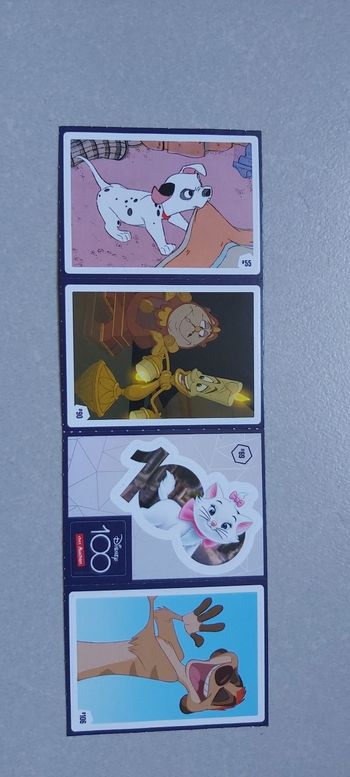 Autocollants Disney 100 ans de magie lot 9