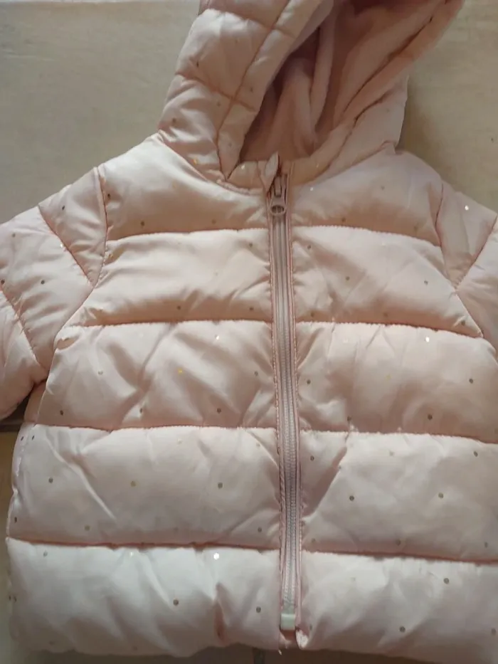 Doudoune 6 mois rose - photo numéro 2