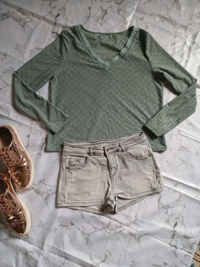 Blouse ajourée Shein taille M - photo numéro 2