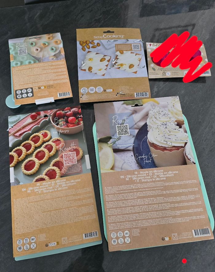 Lot 4 produits Scrapcooking - photo numéro 2