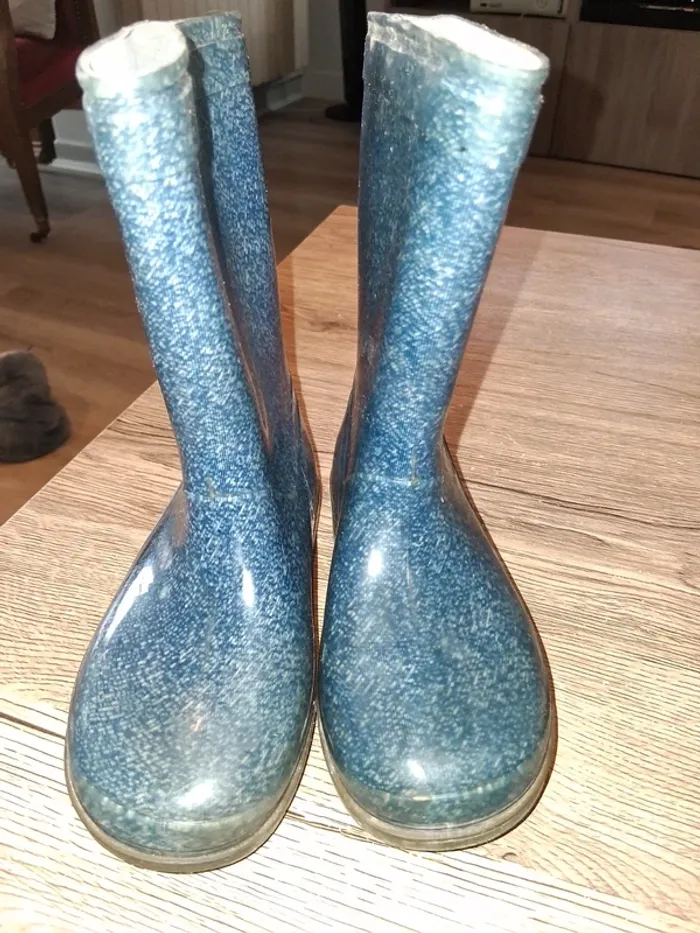 Bottes bleue
