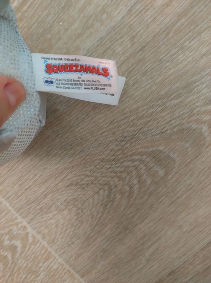 Peluche narval Squeezamals - photo numéro 3