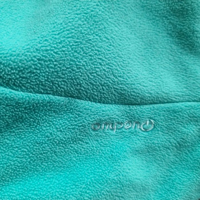 Lot de polaires femme quechua neufs jamais portés vert menthe et gris moucheté abricott - photo numéro 6