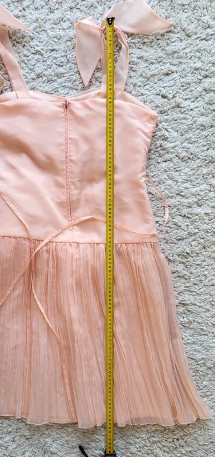 Robe de bal ou de cérémonie rose pâle Taille 40 Fabriquée en France - photo numéro 19