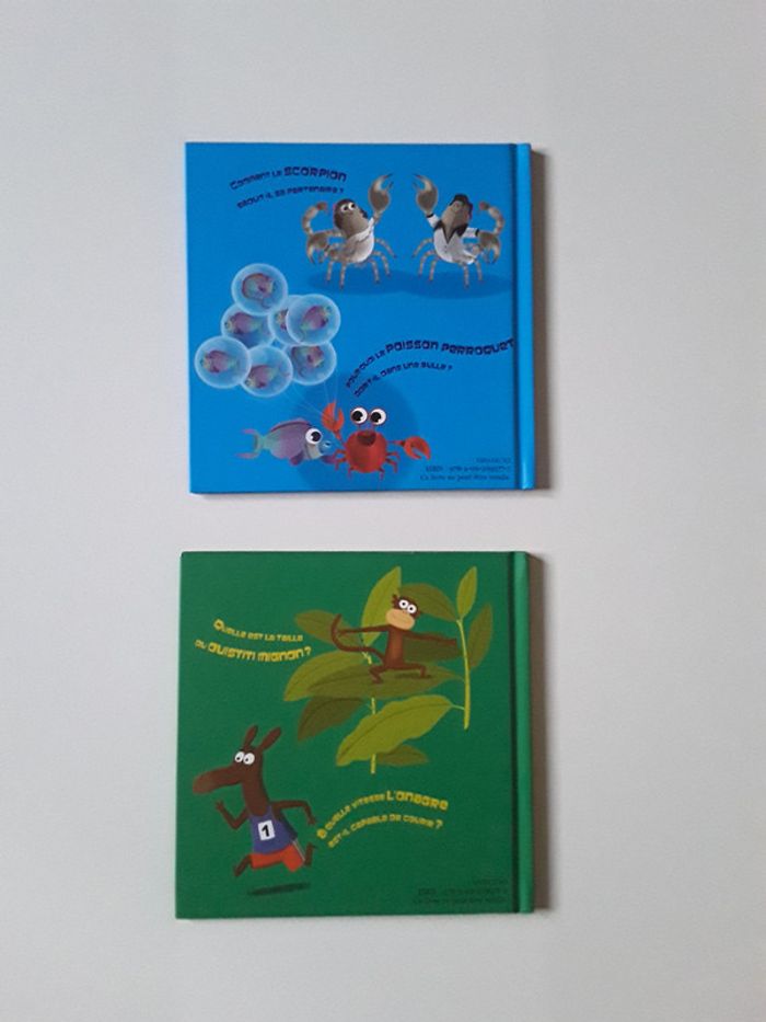 Lot de 2 livres Macdo Les animaux les plus - photo numéro 2