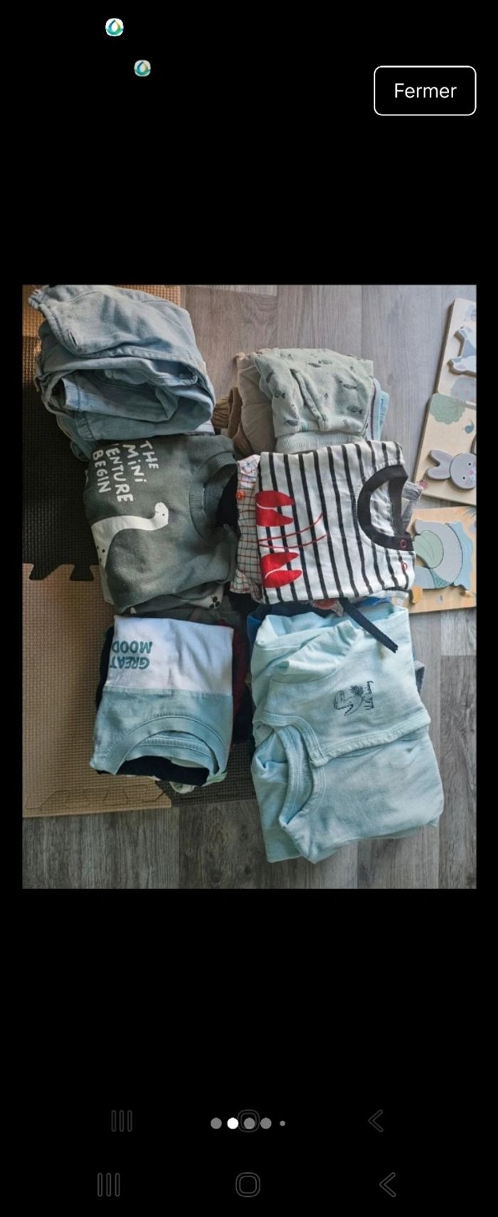 Lot de vêtements de 6 à 12 mois - photo numéro 2
